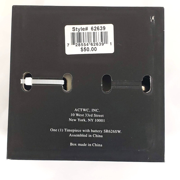 NEW!! Legion Mens Tachymeter Silver Watch & Necklace 62639 Stainless Steel Back - Picture 8 of 9